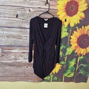 Elegant Black Women's Top